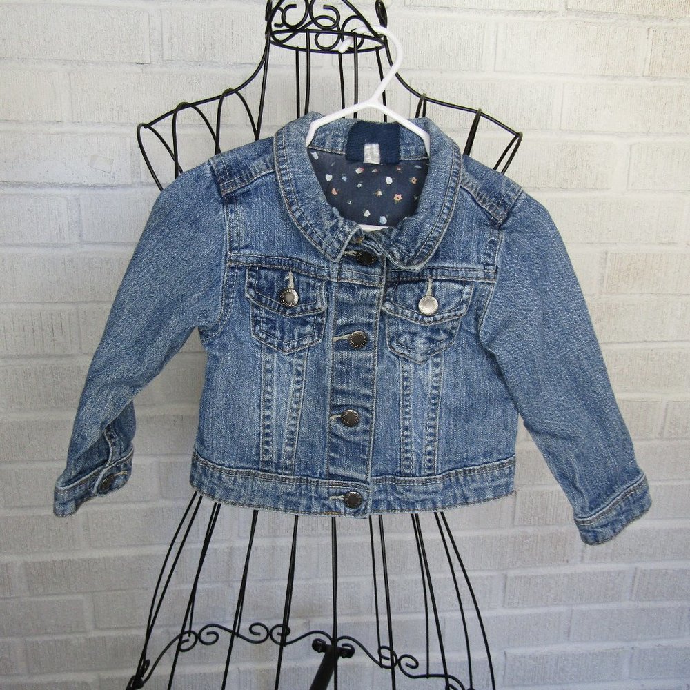 Girls 24 M GenuineKids by Oshkosh Jean Jacket